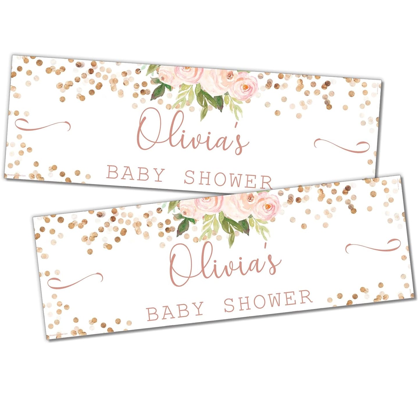 Personalised Baby Shower Banner - Customizable Theme