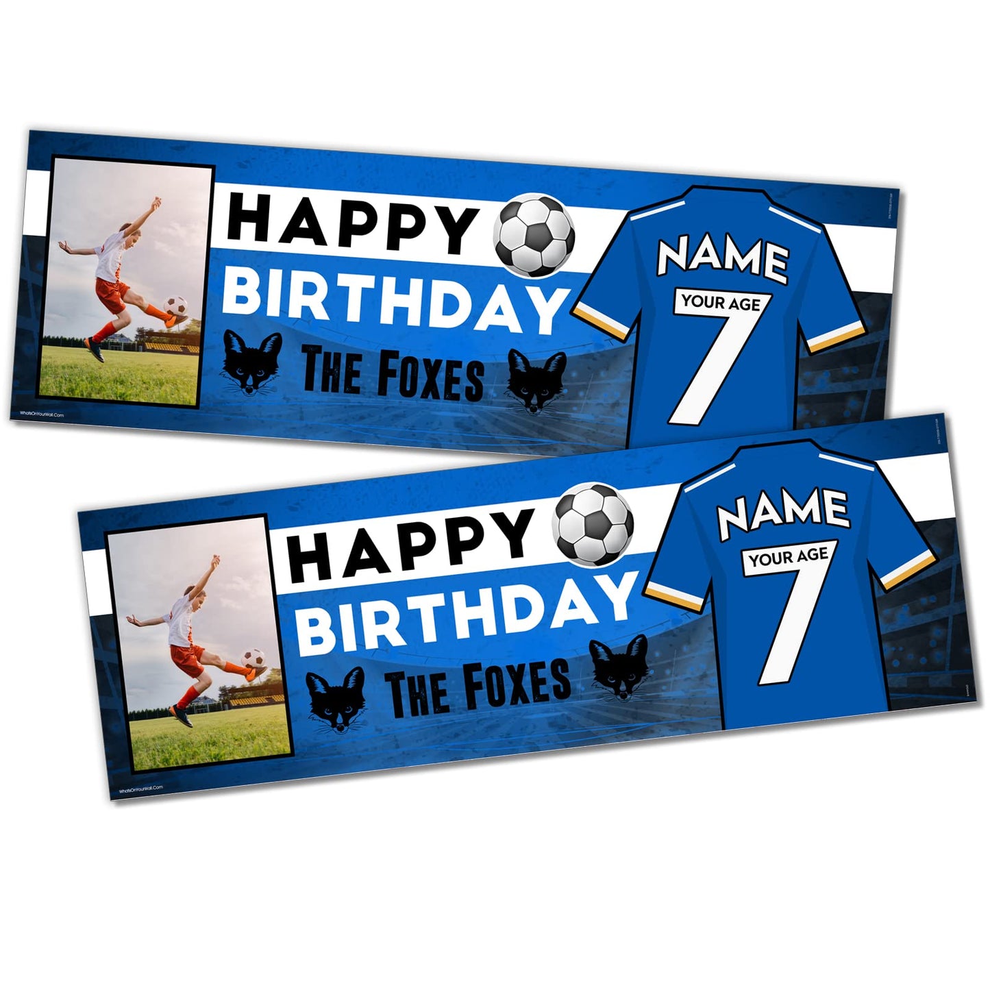 Personalised Birthday Banner - Supplies Theme