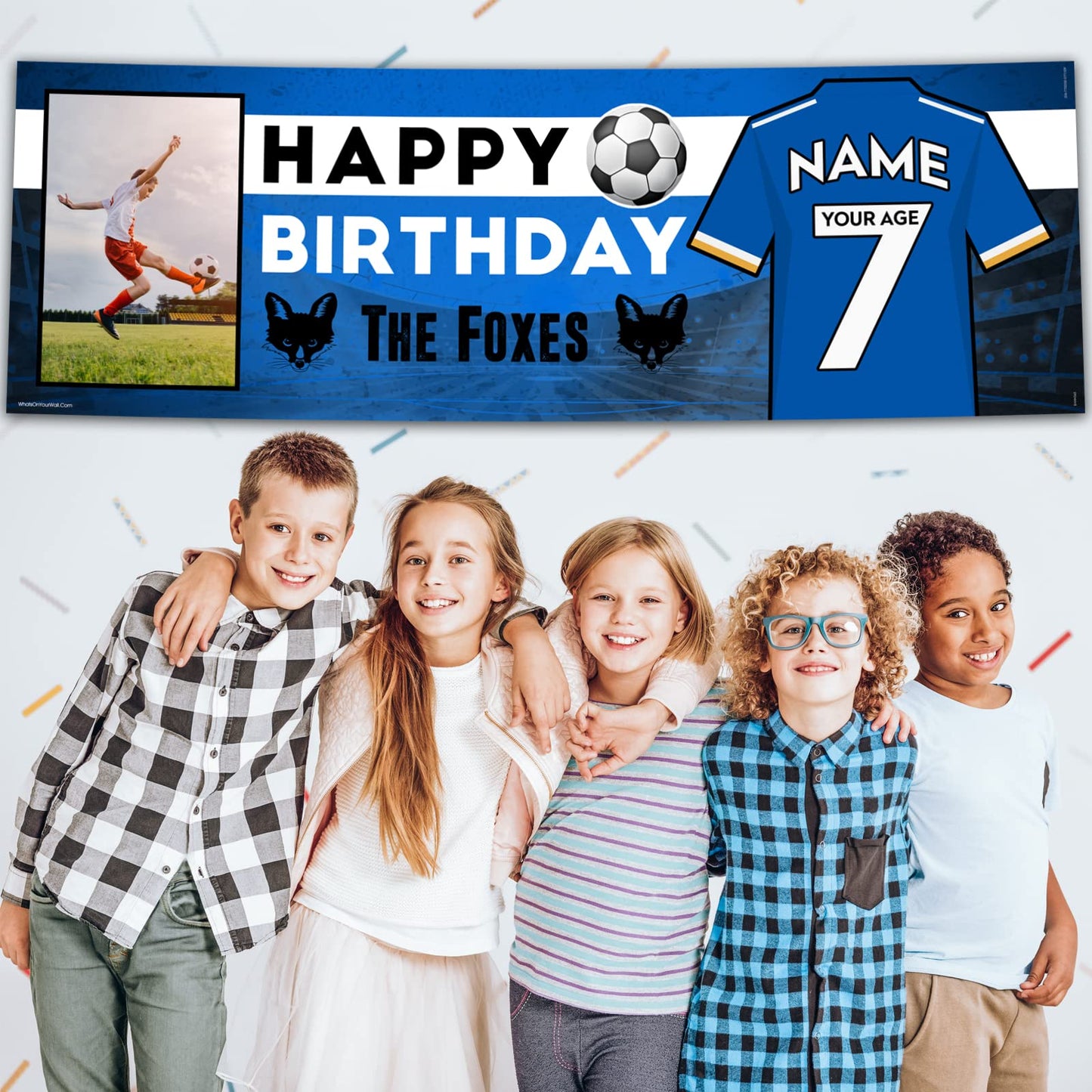 Personalised Birthday Banner - Supplies Theme