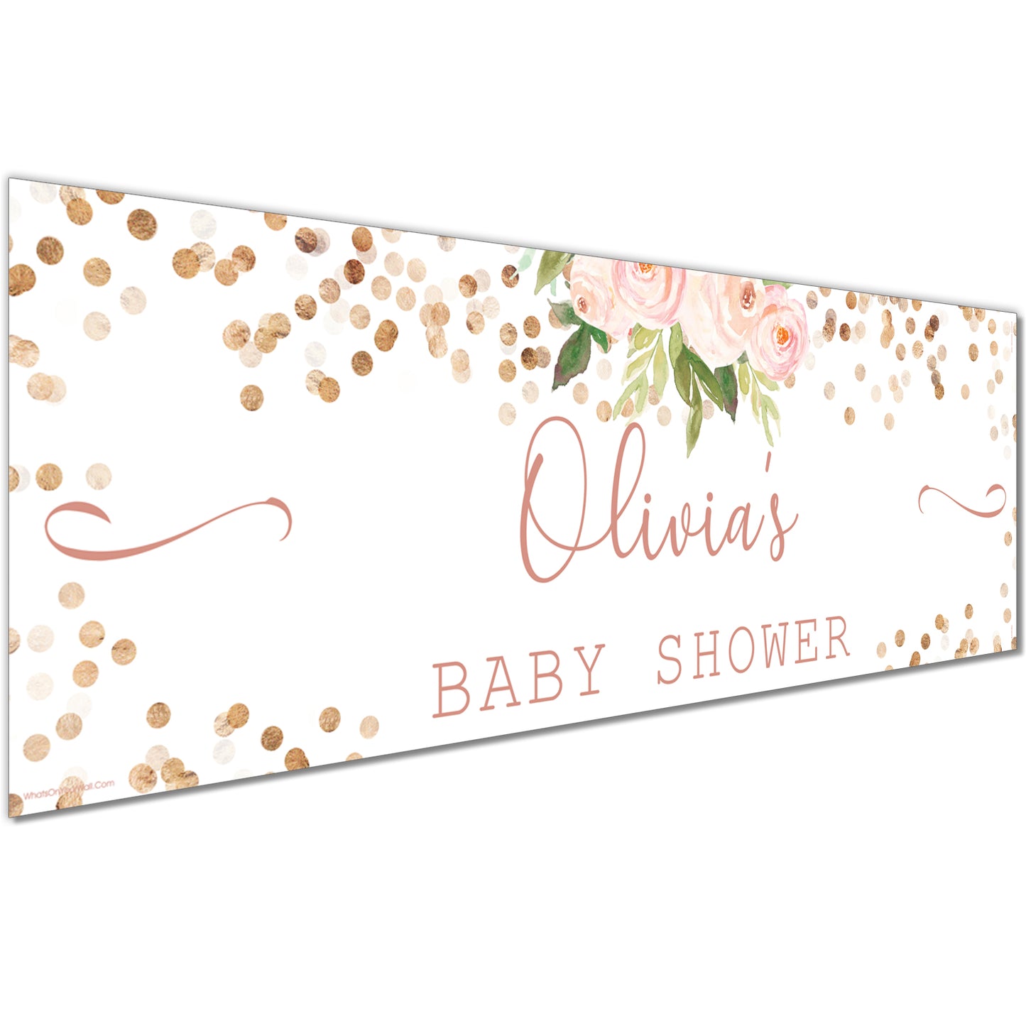 Personalised Baby Shower Banner - Customizable Theme